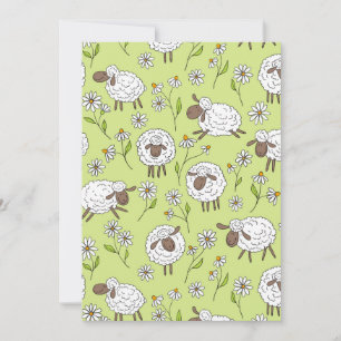 Counting sheep on honney dew green