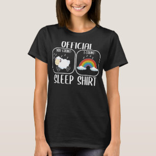 Counting Sheep Rainbow Sleepshirt T-Shirt
