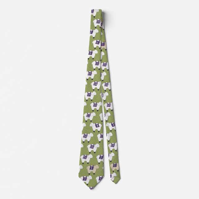 Counting Sheep Tie (Front)