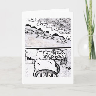 Counting Sheep To Sleep Card