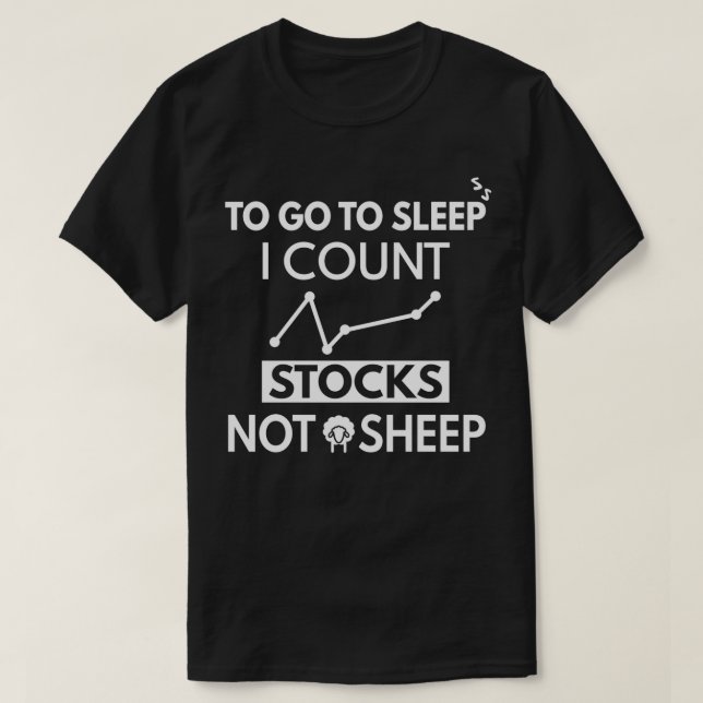 counting stocks T-Shirt (Design Front)