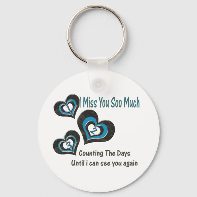 Counting The Days Keychain (Front)