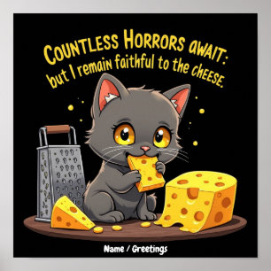 Countless Horrors Await, But I Remain Faithful Poster
