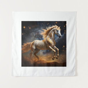 Countless stars, shining galaxy space planet stars tapestry