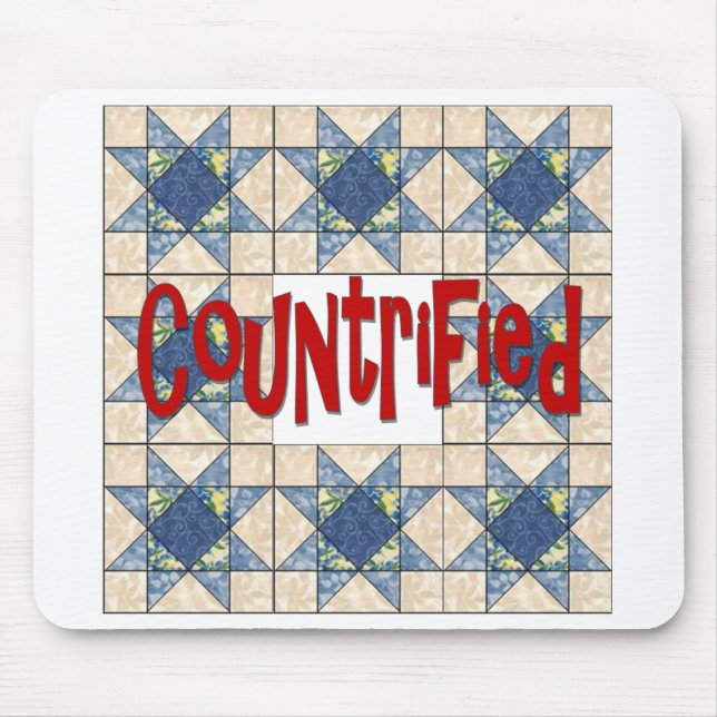 Countrified  mouse pad (Front)