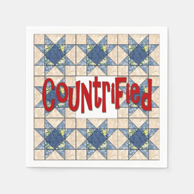 Countrified  napkin (Front)
