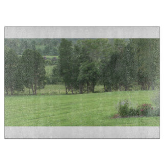Country 1 glass cutting board