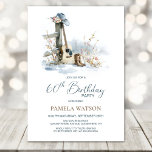 Country and Western Winter 60th Birthday Party Invitation<br><div class="desc">Invite your friends and loved ones to your 60th birthday with this rustic country birthday party invitation. The customisable text area in this invitation template allows you to effortlessly include all the necessary details for your special birthday celebration, including the date, time, venue, and RSVP information. A variety of paper...</div>
