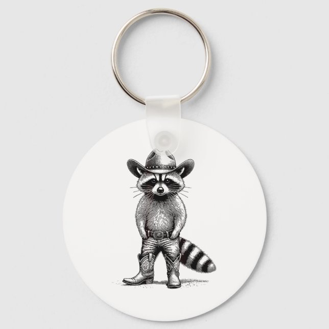 Country Animal Themed For Men, Women &amp; Youth V Key Ring (Front)