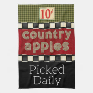"Country Apple" Kitchen Towel