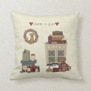 Country at Heart Cushion