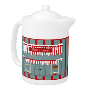 Country Bakery Teapot