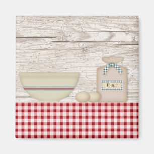 Country Baking Magnet