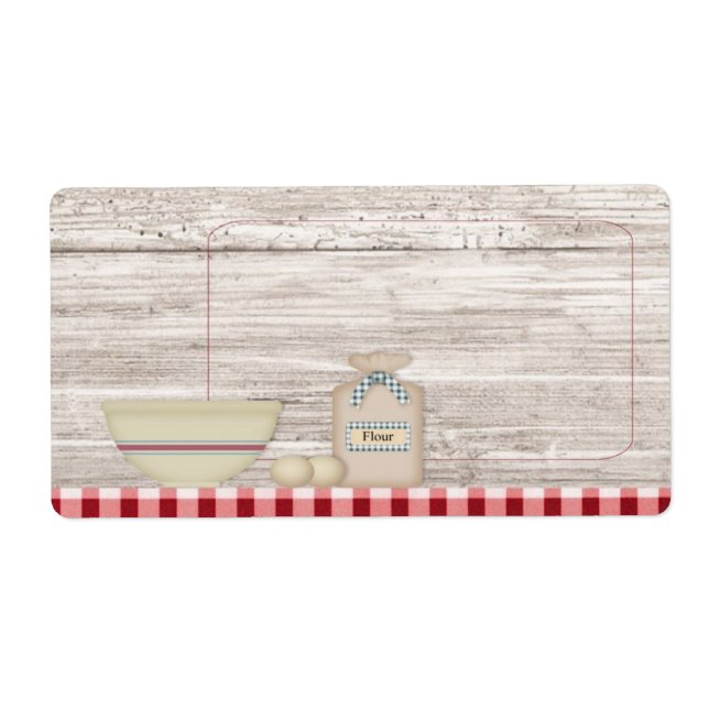 Country Baking Product Labels (Front)