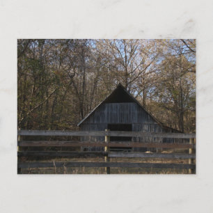 Country Barn #2  Postcard