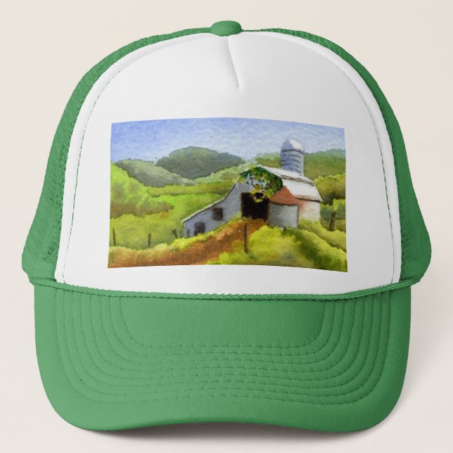 Country barn  Appalachian landscape            Hat (Front)