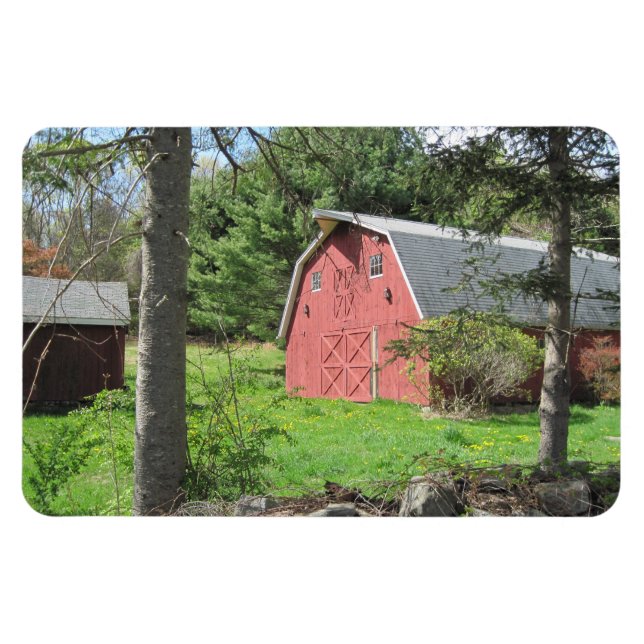 Country Barn Magnet (Horizontal)