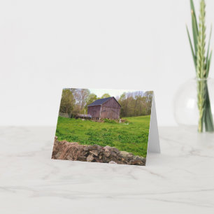 Country Barn Notecard