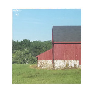 Country Barn Notepad