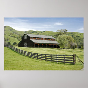 Country Barn Poster