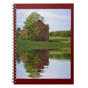 Country Barn Reflections Notebook