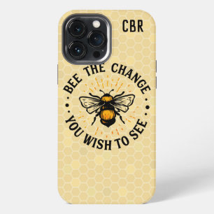 Country Bee the Change Honeycomb iPhone 13 Pro Max Case