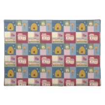 Country Berry Patchwork Cheater Quilt Pattern