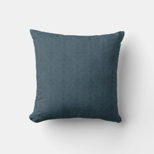 Country Blue on Blue Damask American MOJO Pillow