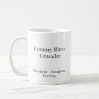 Country Blues Crusader Classic Mug, 325 ml