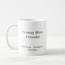 Country Blues Crusader Classic Mug, 325 ml