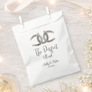 Country Boots Hat Horseshoes Wedding Favour Bag