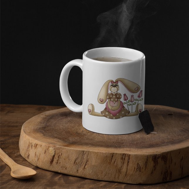 Country Bunny Coffee Mug (Creator Uploaded)