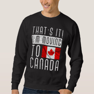 Country Canadian Flag Maple Leaf Proud Canada Sweatshirt