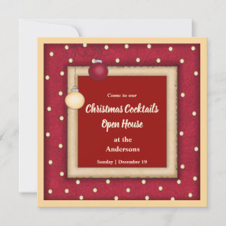 Country Casual Christmas Party Invitation