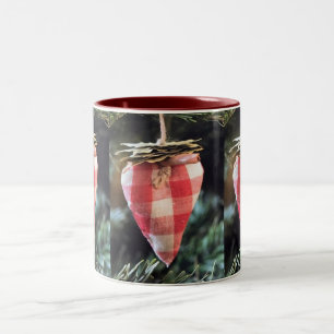 **COUNTRY CHARM HEART** LOVING MUG