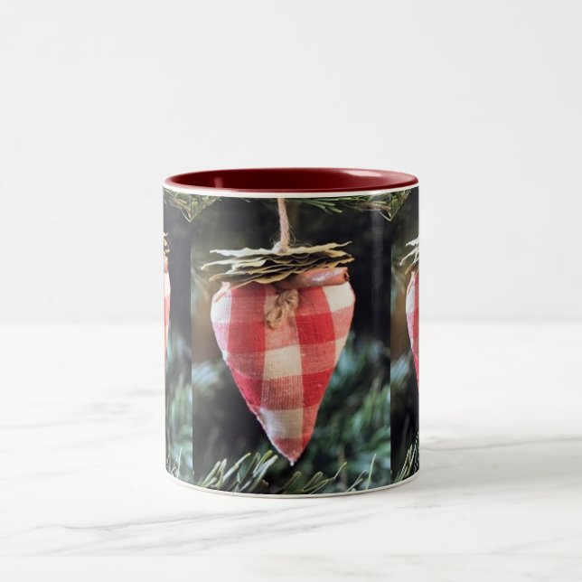 **COUNTRY CHARM HEART** LOVING  MUG (Center)