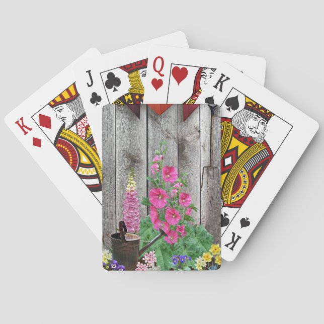 Country Charm Playing Cards (Back)
