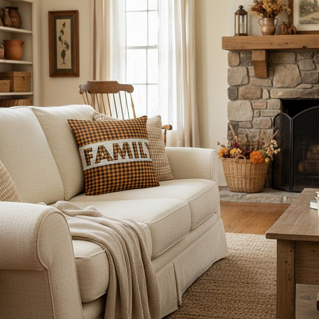 Country Check FAMILY Cushion (Creator Uploaded)