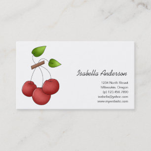 Country Cherries · Cherries Business Card