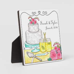 Country Chic Wedding or Anniversary Plaque