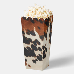  Country Chic Western Wedding Popcorn Favour Box