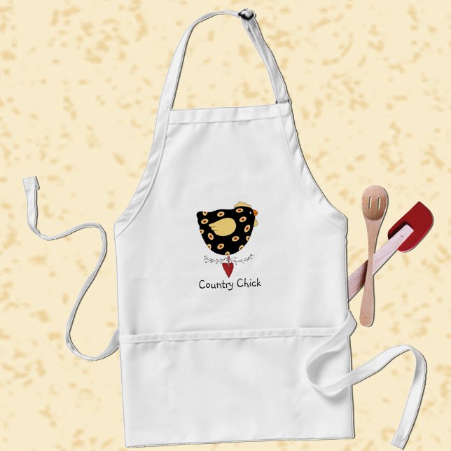 Country Chick Standard Apron (Creator Uploaded)