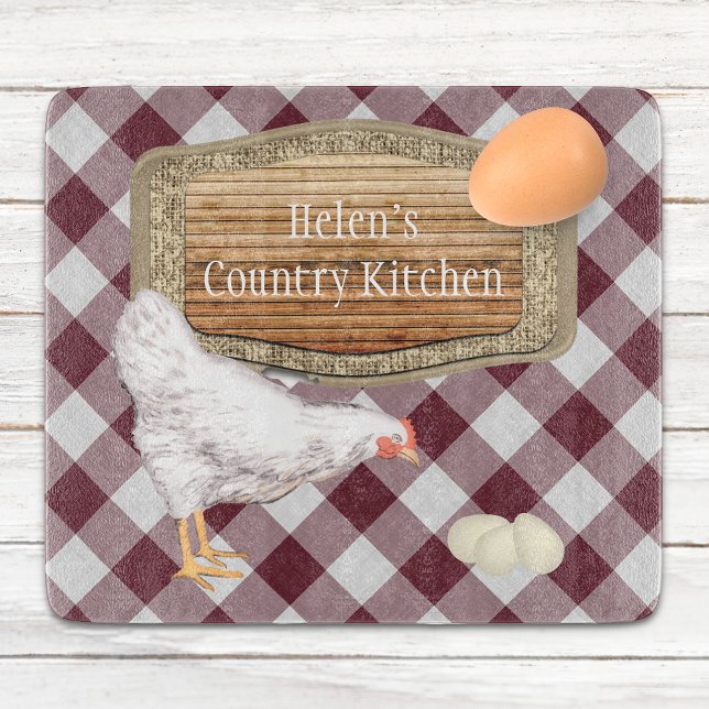 Country Chicken Cutting Board (Creator Uploaded)