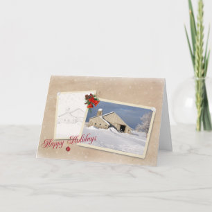 Country Christmas Holiday Card