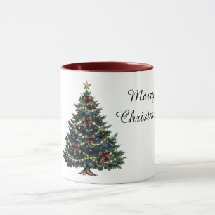 Country Christmas Tree Mug