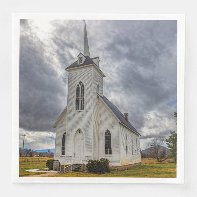 COUNTRY CHURCH NAPKIN (Front)