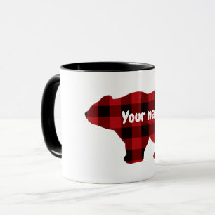 Country classic bear - customizeable mug