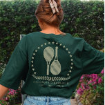 Country Club Aesthetic Bachelorette Party Shirts<br><div class="desc">Get these matching,  country club inspired bachelorette party shirts for an aesthetic look and great photos. Embrace tenniscore and old money vibes by customising these aesthetic shirts as favours.</div>