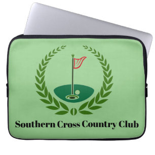 Country Club Members Gift Laptop Case