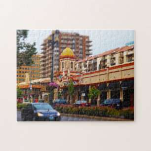 Country Club Plaza 47th Street Kansas City Jigsaw Puzzle